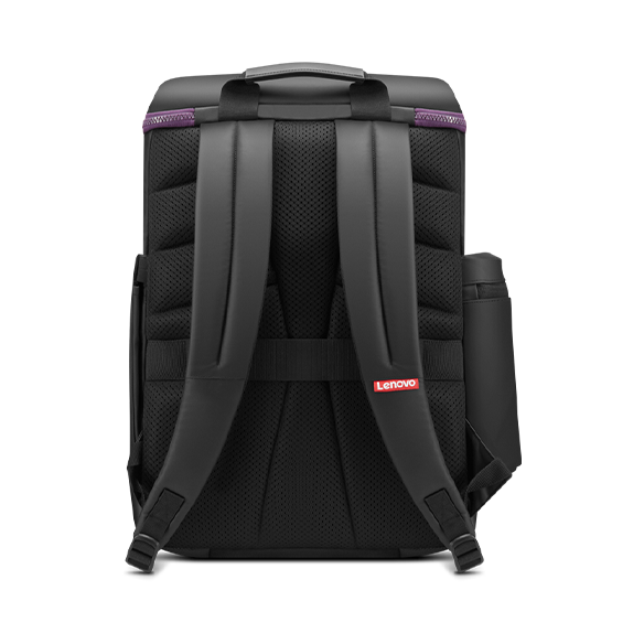 Official Lenovo LOQ GB300 backpack back and shoulder strap view